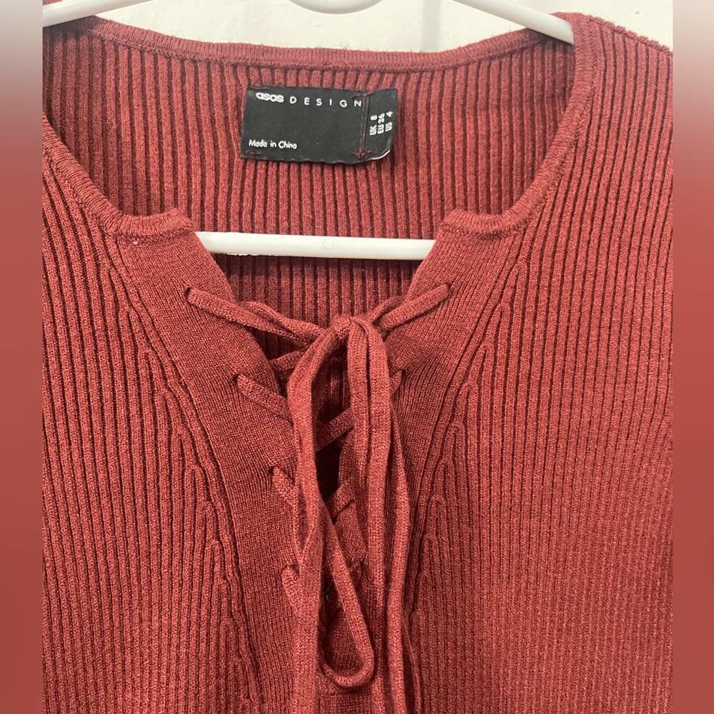 ASOS Ribbed Sweater Dress - Picture 3 of 8